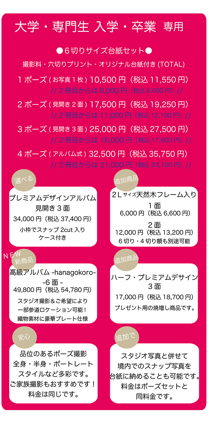 大学・専門入学・卒業